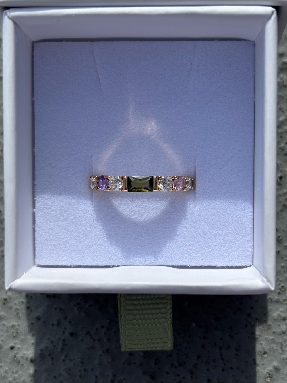 NEW Olive & Piper Vale Ring 14K Gold Plated - Picture 5 of 10